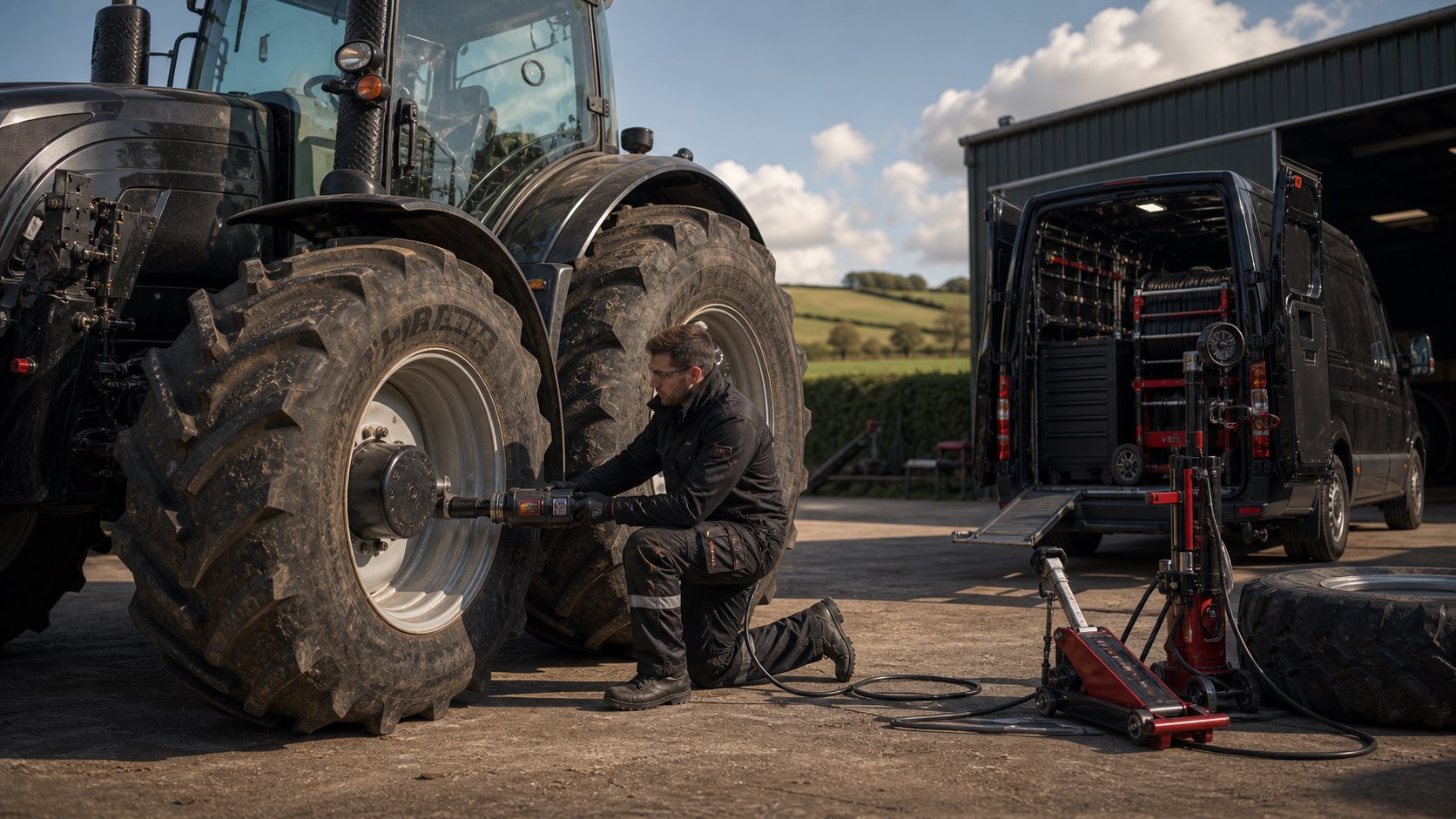 Tesla Mobile Tyre Fitting mobile service