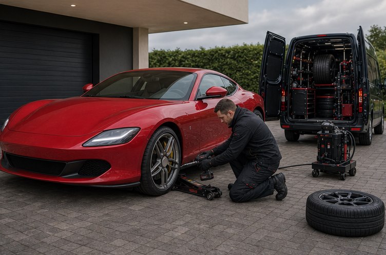 Ferrari Mobile Tyre Fitting